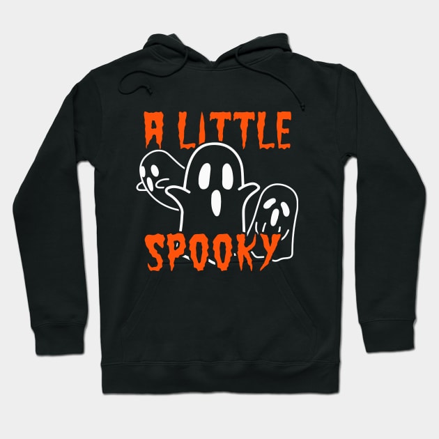 A Little Spooky Scary Halloween Ghosts Costume Hoodie by koolteas